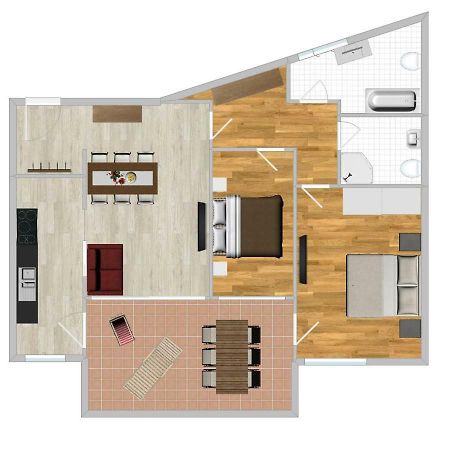 Appartment Larcher - Meinhard Merano Ngoại thất bức ảnh