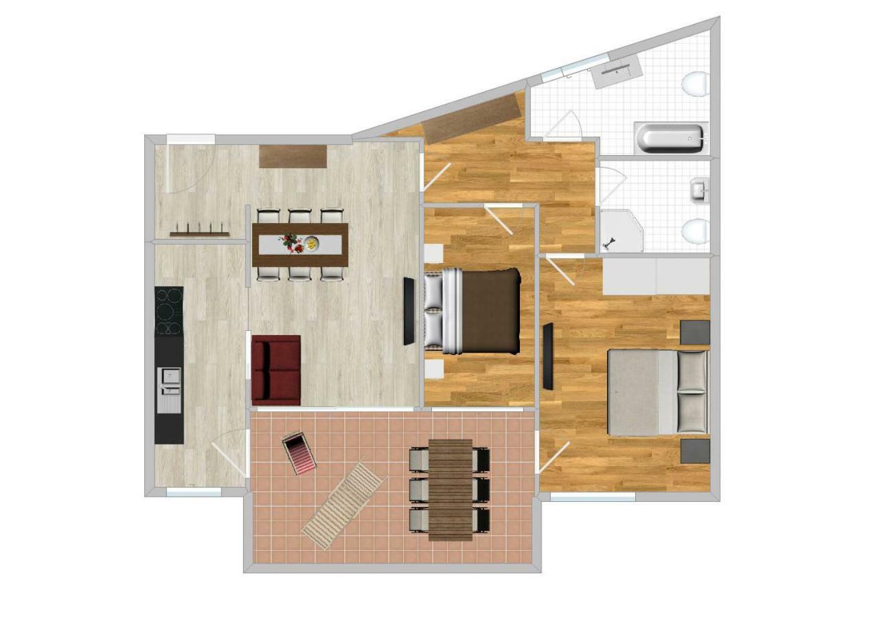 Appartment Larcher - Meinhard Merano Ngoại thất bức ảnh